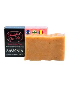 Sapun Natural Trandafiri si Aloe Vera - Savonia