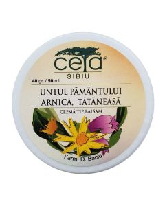Unguent Untul Pamantului, Arnica si Tataneasa 40g CETA SIBIU