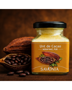 Unt de Cacao Nerafinat, Savonia, 200 ml