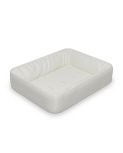 Săpunieră Savonia Realizată la Imprimanta 3D – Satina, Alb, 13 × 11 × 3 cm