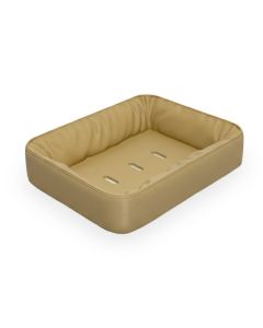 Săpunieră Savonia Realizată la Imprimanta 3D – Satina, Bej, 13 × 11 × 3 cm