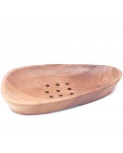 Sapuniera Piatra de Rau din lemn de Mahon, 12 x 6 cm