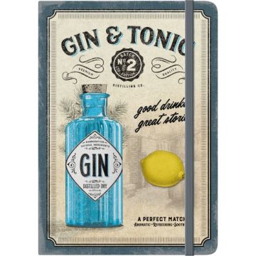 Notebook "Gin & Tonic - Drinks & Stories"