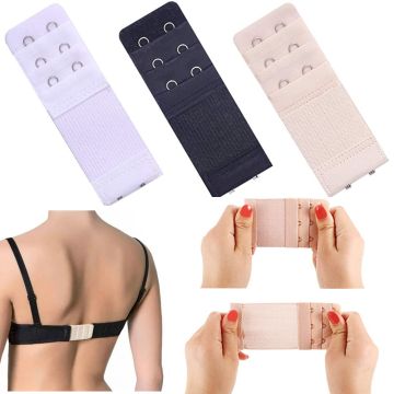 Accesoriu Prelungire Sutien, 3.8 cm Latime, Set 3 Culori