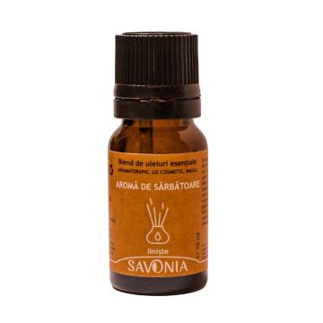 Aroma de Sarbatoare - Blend Uleiuri Esentiale Naturale - Savonia, Liniste, 10 ml