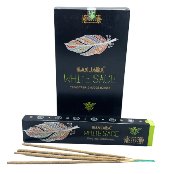 Bețișoare Parfumate Tribale Banjara - Salvie Albă