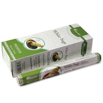 Betisoare Parfumate fara Carbune –  Salvie Alba, 20 buc