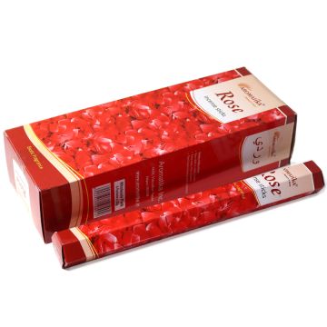 Betisoare Parfumate fara Carbune –  Trandafir, 20 buc