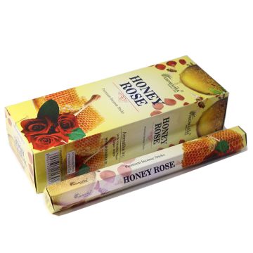 Betisoare Parfumate fara Carbune –  Trandafir cu Miere, 20 buc