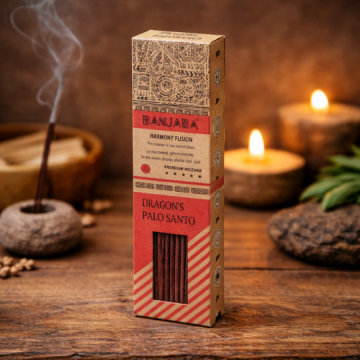 Betisoare Parfumate Banjara Palo Santo – Sangele Dragonului | Gama Harmony Fusion