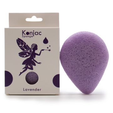 Burete Japonez Konjac Lacrimă - Lavandă - Efect Calmant
