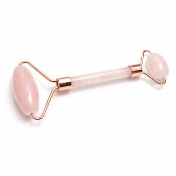 Rola Faciala din Cuart Roz – Dubla, Fata si Ochi, 14.5 x 6 cm