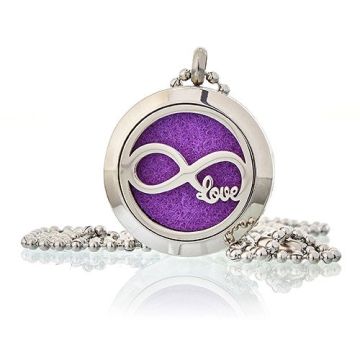 Colier aromaterapie Infinity Love, 25mm - Ancient Wisdom