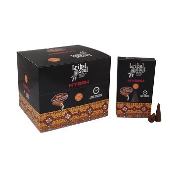 Conuri Parfumate Tribale - Smirnă, 10 bucăți