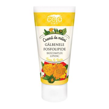 Crema de Maini cu Galbenele si Fosfolipide 50ml CETA SIBIU
