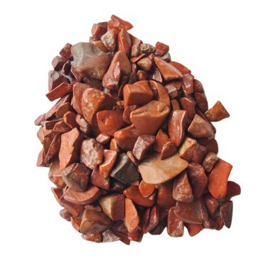 Cristale Brute de Jasp Rosu, 50 g, Marimi 0.5-1.5 cm