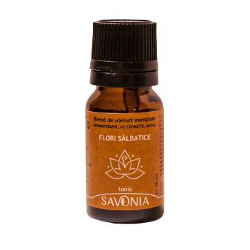 Flori Salbatice - Blend Uleiuri Esentiale Naturale - Savonia, Tonic, 10 ml