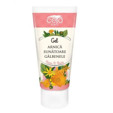 Gel Arnica Sunatoare si Galbenele 50ml CETA SIBIU