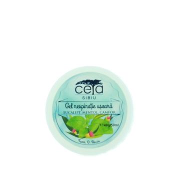 Gel Respiratie Usoara cu Eucalipt, Mentol si Camfor 40gr CETA SIBIU