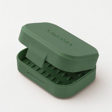Sapuniera Savonia Realizata la Imprimanta 3D - Voiaj Verde, 10 x 8 x 4 cm