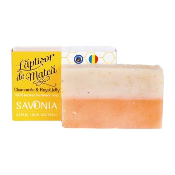 Laptisor de Matca si Musetel - Sapun Natural Savonia