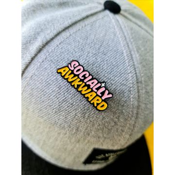 Socially Awkward - Pin Metalic (Insigna)