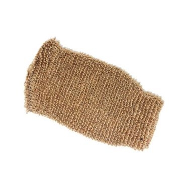 Manusa din iuta pentru exfoliere 21.5x11.5 cm