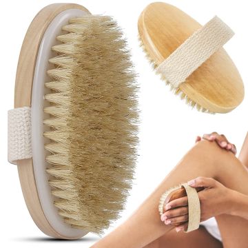 Perie Corp din Lemn,fara maner, Peri Naturali de Agave