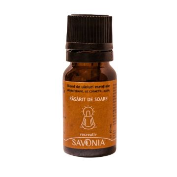 Rasarit de Soare - Blend Uleiuri Esentiale Naturale - Savonia, Recreativ, 10 ml
