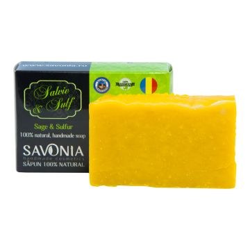 Sapun Natural Salvie si Sulf - Savonia