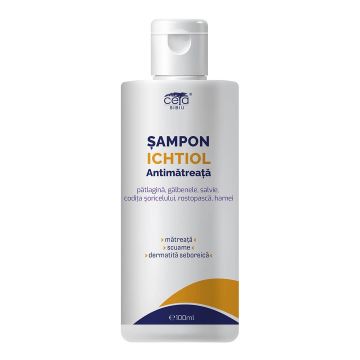 Sampon Antimatreata cu Ichtiol 100ml CETA SIBIU