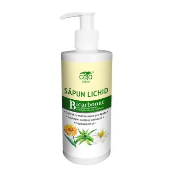 Sapun lichid cu Bicarbonat 300 ml CETA SIBIU