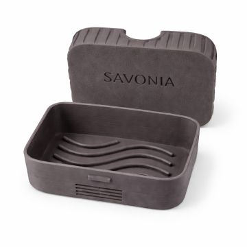 Sapuniera Savonia pentru Voiaj Realizata la Imprimanta 3D – Escapada, Maro Mat, 11.5 × 8 × 4 cm