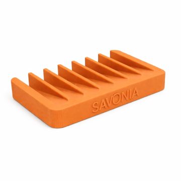 Sapuniera Savonia Realizata la Imprimanta 3D - Podet Portocaliu, 11.5 x 7 cm