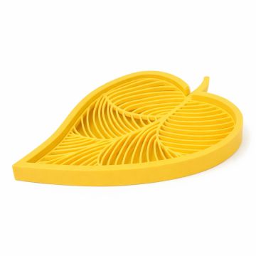 Sapuniera Savonia Realizata la Imprimanta 3D - Zen Galben, 11.4 x 14.3 x 13.1 cm