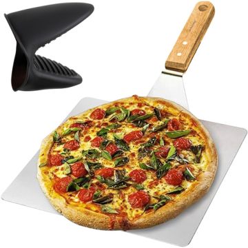 Set de pizza cu Paleta si Manusa din Silicon