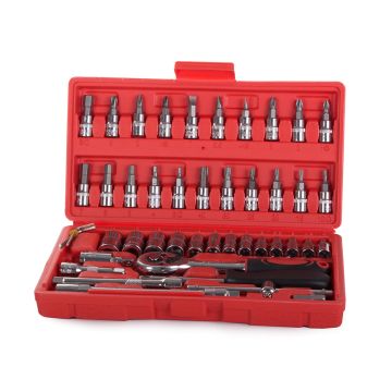 Set Scule 46 Articole, TROX, IMBUS, din Otel