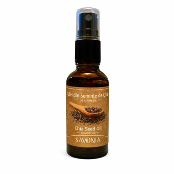 Ulei din Seminte de Chia, Uz Cosmetic, Savonia, 30 ml