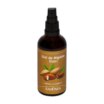Ulei de Migdale Dulci, Uz Cosmetic, Savonia, 100 ml