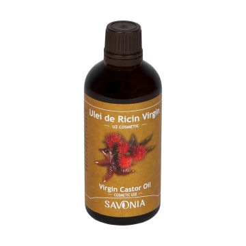 Ulei de Ricin Virgin, Uz Cosmetic, Savonia, 100 ml