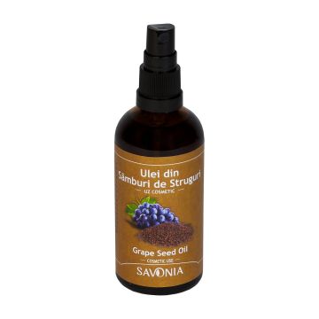 Ulei din Samburi de Struguri, Uz Cosmetic, Savonia, 100 ml