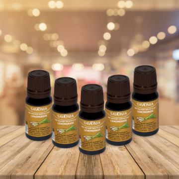 Set 5 buc - Lemongrass - Ulei Esential Natural si Pur (uz extern)
