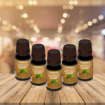 Set 5 buc - Menta Creata - Ulei Esential Natural si Pur (uz extern)