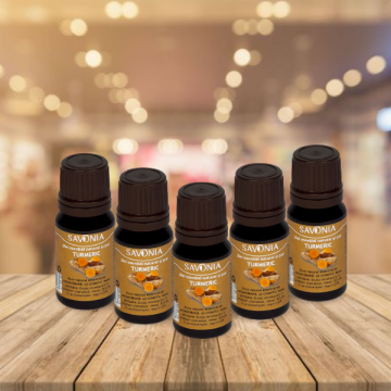 Set 5 buc - Turmeric - Ulei Esential Natural si Pur (uz extern)