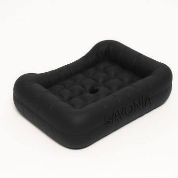 Sapuniera Savonia Realizata la Imprimanta 3D – Culcus, Negru, 13.5 × 10 × 3.5 cm
