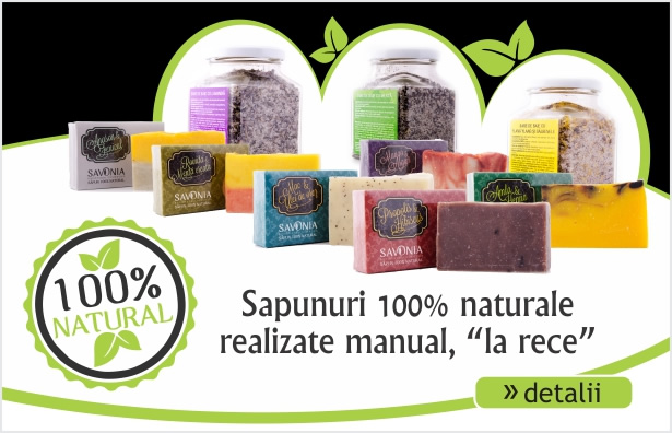 Sapunuri 100% naturale